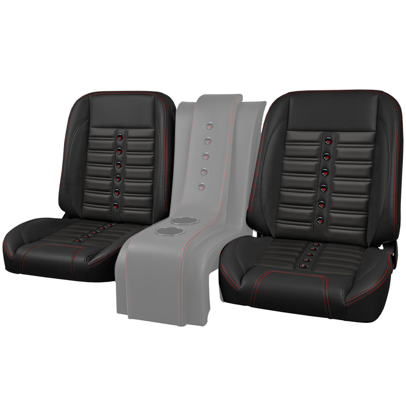 TMI ProClassic Truck Seats, Universal Sport X, Low Back Bucket, Pair