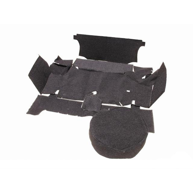 19671968 Mustang Black Trunk Carpet Kit Classic Car Interior