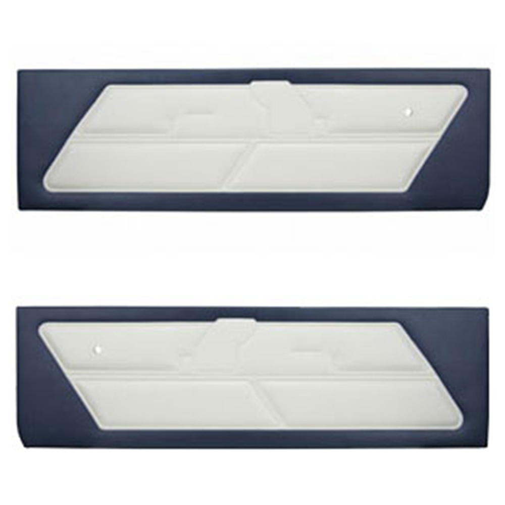 1970 Mustang Deluxe Door Panels – Pair Black – Mach 1 Shelby – Kentucky Mustang