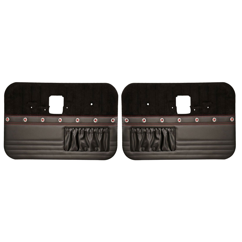 TMI 1968-72 Ford Truck Sport XR Door Panels Flat Style w/Pockets Pair