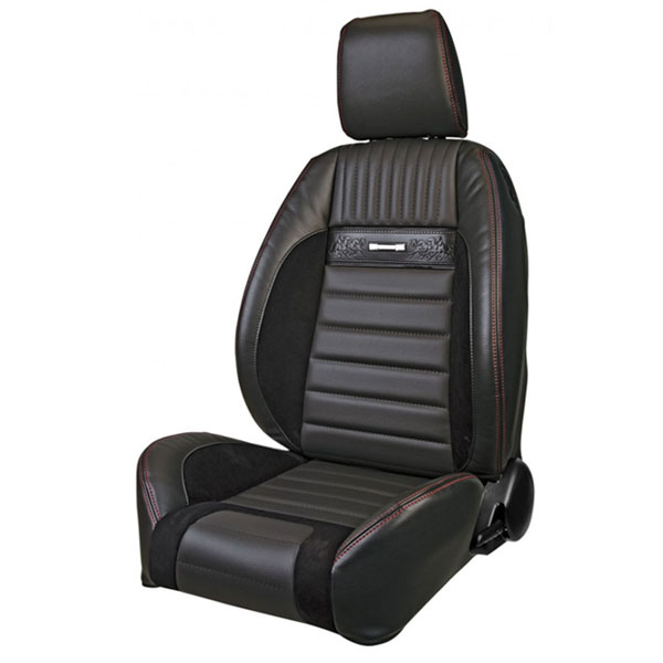 1964-1966 Mustang Seats, Sport R Pro Series Deluxe, Lowback w/ Headrests, Pair