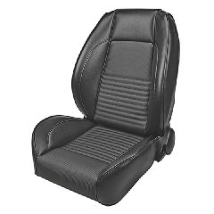 1967 Mustang Seats, Pro Series Deluxe Comfortweave, Lowback, Pair