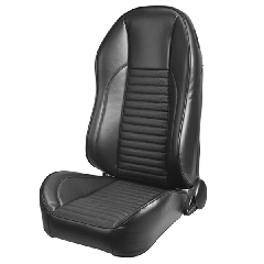 1967 Mustang Seats, Pro Series Deluxe Comfortweave, High Back, Pair