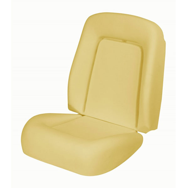 1967-68 Chevrolet Camaro, Standard SPORT Seat Foam (Bolstered)--