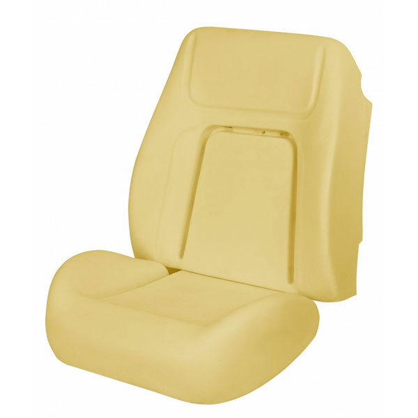 1968 DELUXE SPORT SEAT FOAM (BOLSTERED)--: Classic Car Interior