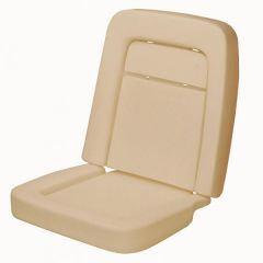 1968-69 Mustang, Standard/Deluxe, Shelby Low Back Foam Pad Set with Listing Wires1968-77 Bronco Fro