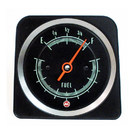 1969 Camaro Standard Dash Fuel Gauge