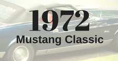 1972 Mustang Interiors