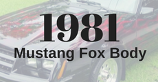 1981 Mustang Interiors
