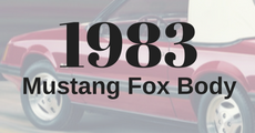 1983 Mustang Interiors