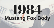 1984 Mustang Interiors
