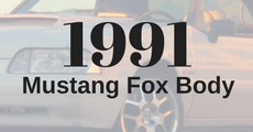 1991 Mustang Interiors