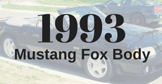 1993 Mustang Interiors