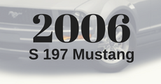 2006 Mustang Interiors