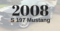 2008 Mustang Interiors