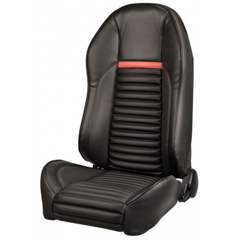 1969-1970 Mustang Seats, Mach 1 Pro Series, High Back, Pair