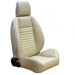 1966 Mustang Seats, Pro Series Standard, Lowback w/ Headrests, Pair