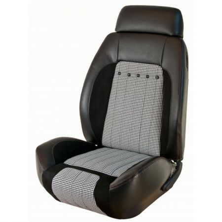 Tmi 1968 Camaro Seats W Headrests Pro Series Sport R Deluxe Houndstooth Pair