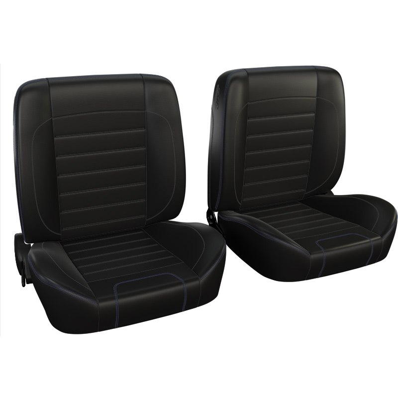 ProClassic Truck Universal SPORTR Low Back Bucket Seats, 1 Pair