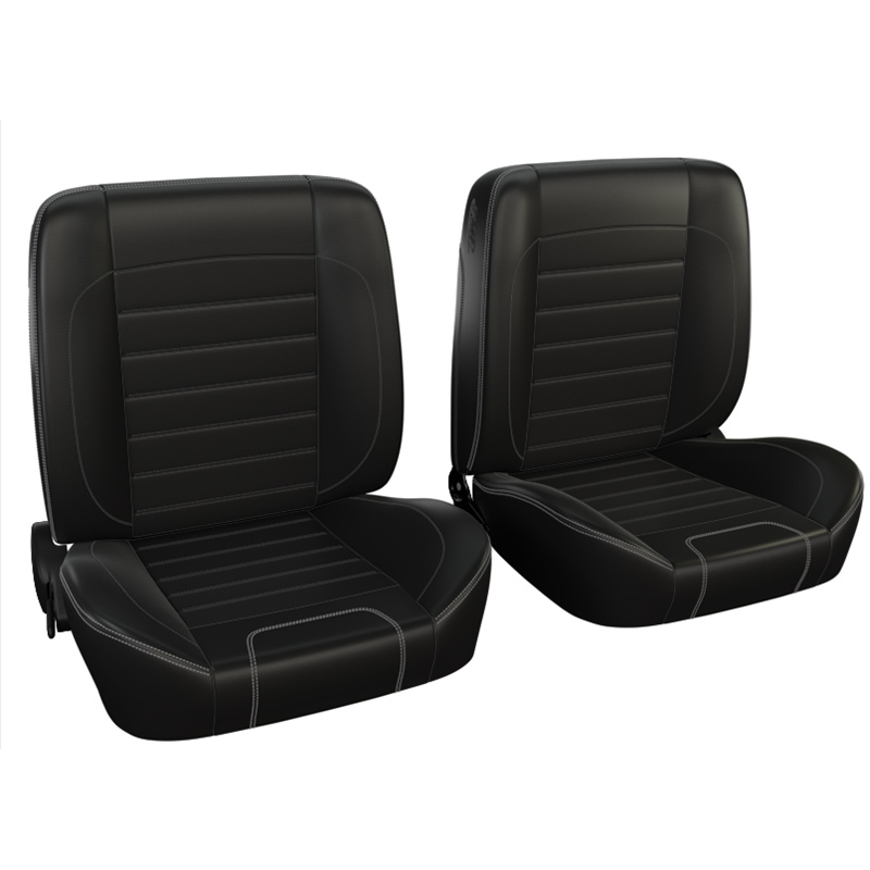 ProClassic Truck Universal SPORTR Low Back Bucket Seats, 1 Pair