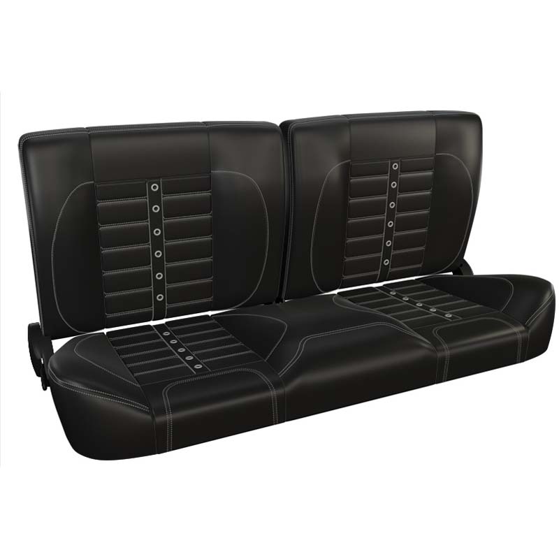 ProSeries Universal SPORTXR Split Back Bench Seat, 55"Black/Black