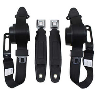 1967-1973 Camaro 3 Point Conversion Seat Belts, Universal Starburst