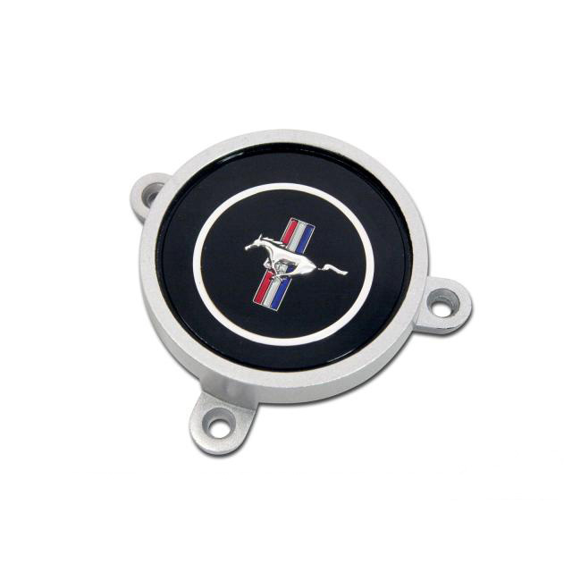 1965-1969 Mustang Steering Wheel CAST PONY BUTTON 13 1/2 CLASSIC CHROME - Foto 7