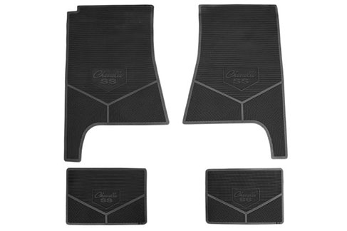Lloyd Mats 2pc Classic Loop Carpet Floor Mats For Chevelle Malibu SS - Choose Color & Logo