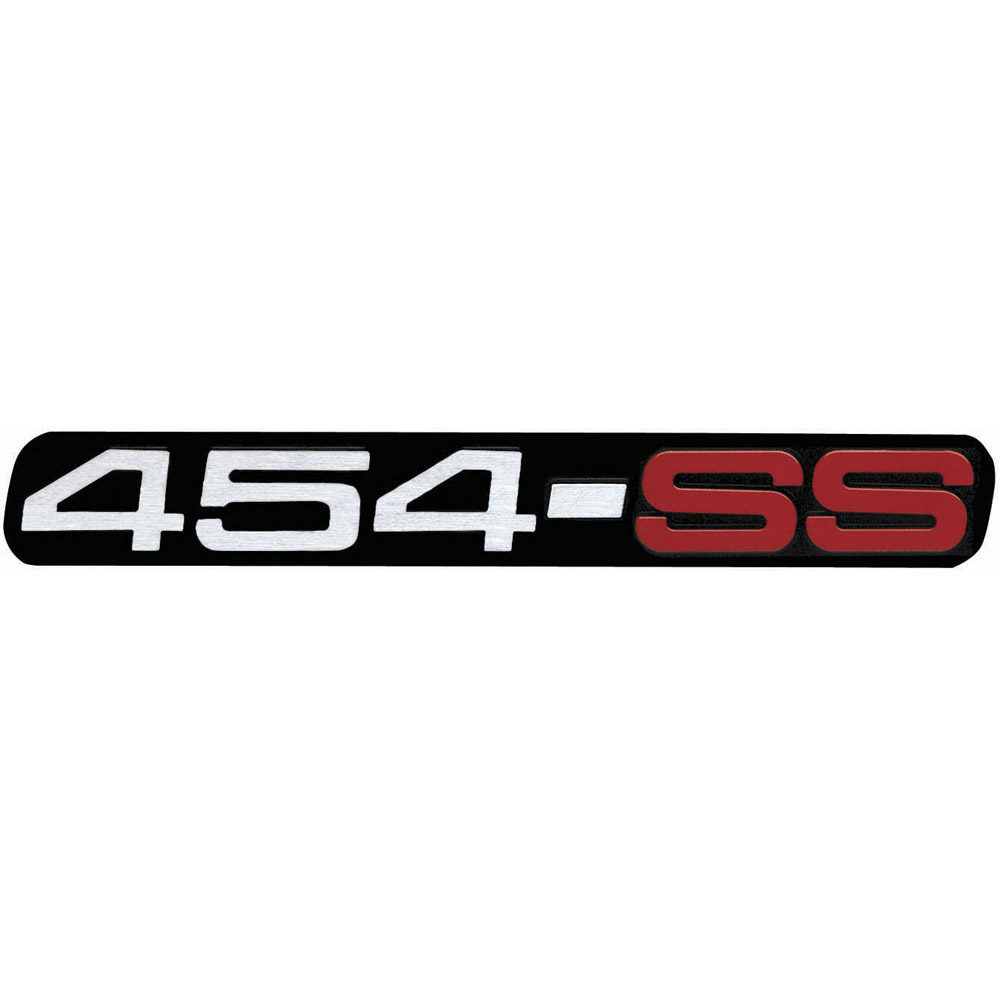thumbnail image 2 of Chevrolet SS Tailgate Lettering Decal – 40” Vinyl, Black Gloss, Fits 350 400 454 1500, Oracal 2 of 3