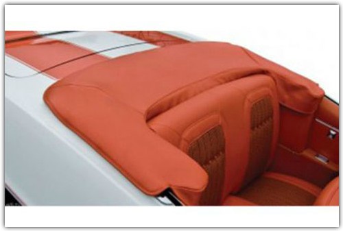 Camaro Convertible Top, With Fixed Plastic Window, 1967-1969