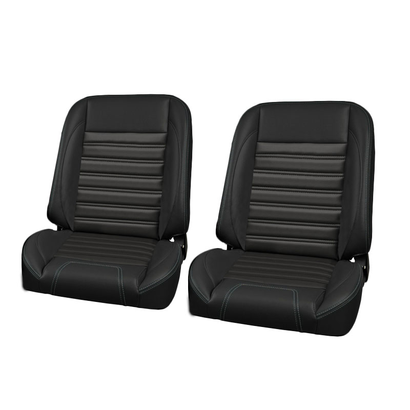ProClassic Truck Universal SPORT Low Back Bucket Seats, 1 Pair