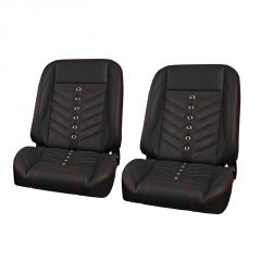 TMI Pro-Classic Truck Seats, Universal Sport-VXR, Low Back Bucket, Pair