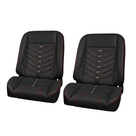 TMI Pro-Classic Truck Seats, Universal Sport-VXR, Low Back Bucket, Pair:  Classic Car Interior