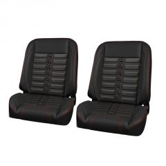 TMI Pro-Classic Truck Seats, Universal Sport X, Low Back Bucket, Pair