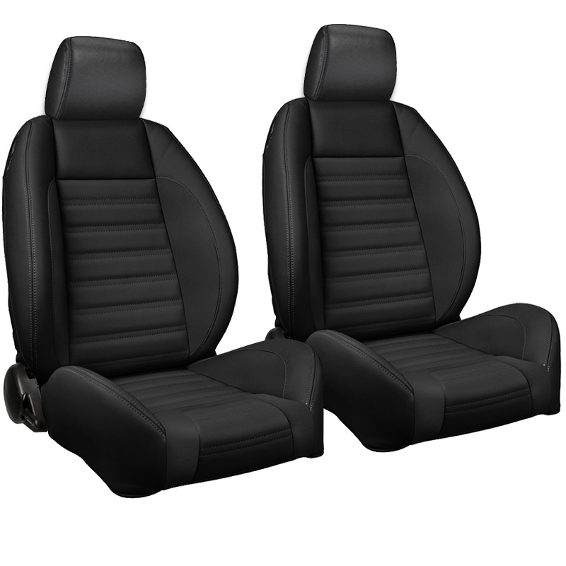 Pro Series Seats, Low Back with Headrest, Pair