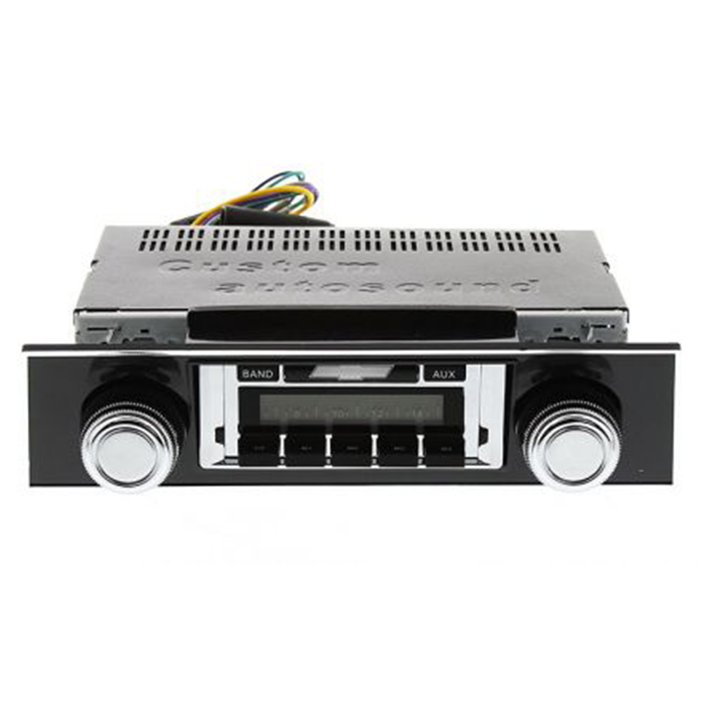 1967-1968 Camaro Radio USA-230 w/ Black Bezel
