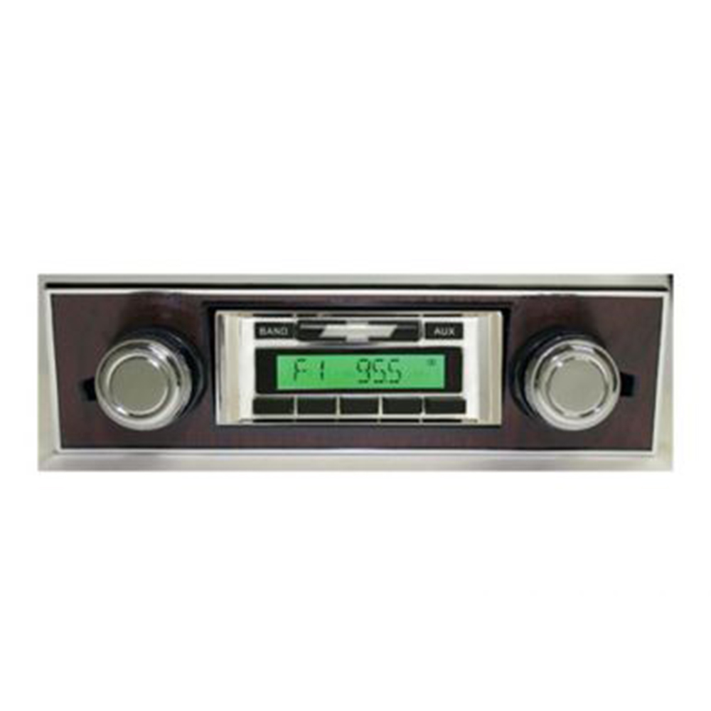 1967-1968 Camaro Radio USA-630 w/ Walnut Bezel