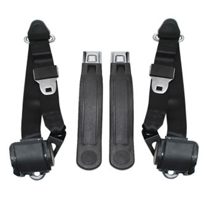1947-67 Chevy/GMC Truck Bucket Seat Belts, Push Button