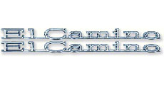 El Camino Emblems & Decals