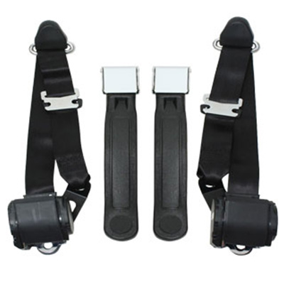 1947-67 Ford Truck Bucket Seat Belts, Lift Latch