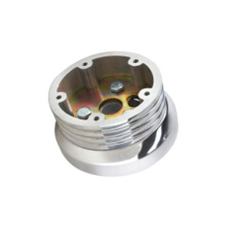 Mustang Steering Wheel Installation Kit, Polished Aluminum