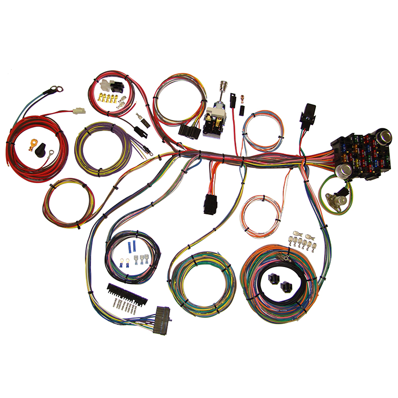 Universal Complete Wiring Kits Classic Car Interior