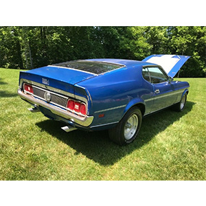 1971 Blue Mustang 1971 Blue Mustang