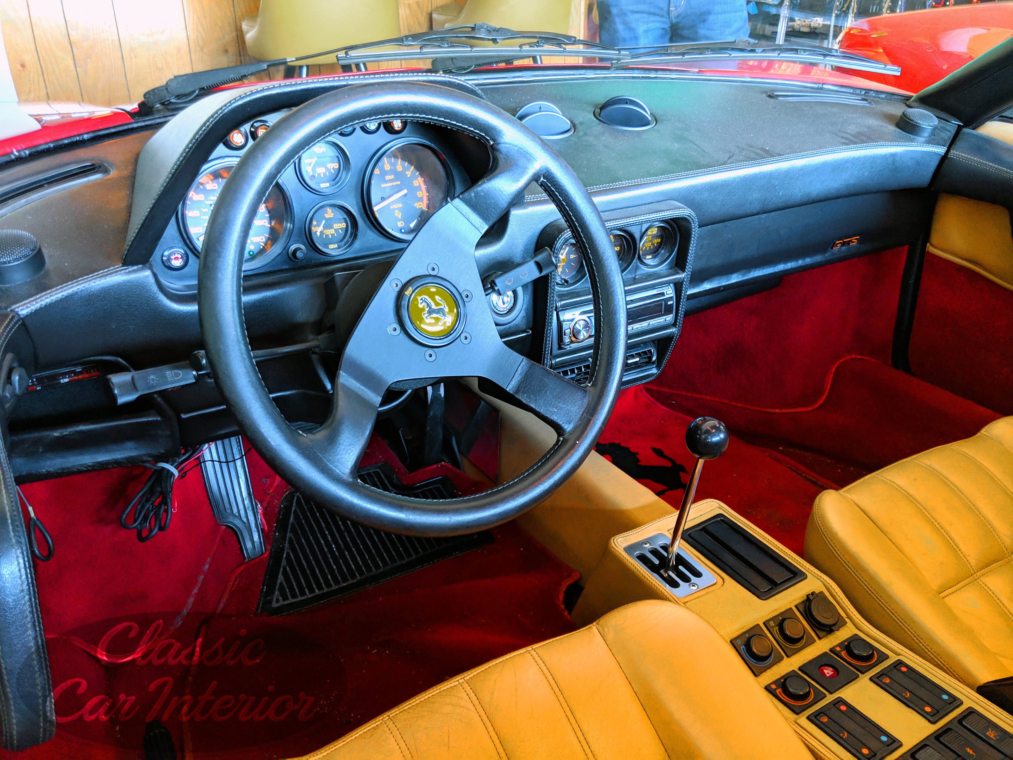 1987 Ferrari 328 - Interior 1987 Ferrari 328 - Interior
